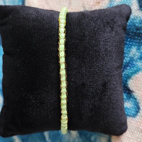Mint Julep Beaded Bracelets